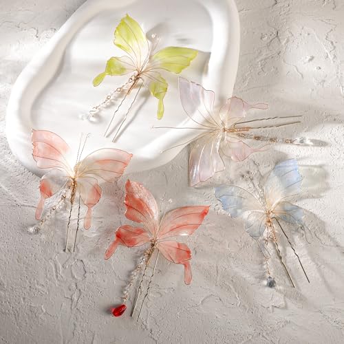 Freshme Renaissance Butterfly Hair Clips Accessories thumb #7