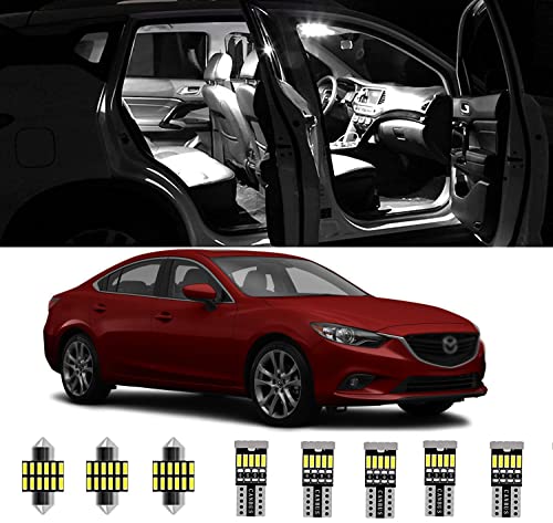 Kit de 13 luces interiores LED para Mazda 6 2014-2018 miniatura 1