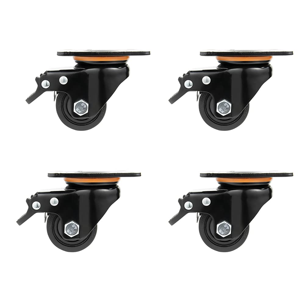 Buy 4 Sets Of Heavy Duty Casters,2.5 Inches Low Center Of Gravity