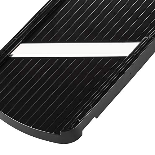 Kyocera Advanced Ceramic Double-edged Mandolin Slicer With Guard, Black, 4.6"x12.7"x0.4" - Image 4