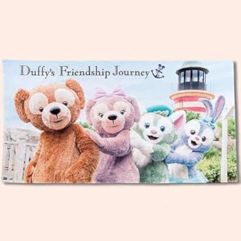 Amazon｜実写 バスタオル ダッフィーのフレンドシップジャーニー 35