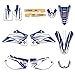 Sistema Completo del Equipo gráfico de la Etiqueta engomada de Deco for Yamaha WR250F WR450F WR250F 2007-2011 2012-2013 WRF250 WRF450 Motocross Pegatinas