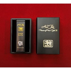 Azティー プレミアムカモミールティーギフト 最高級茶葉 天然素材使用のスリランカ大統領府 在日本スリランカ大使館ご用達 本場スリランカのプレミアムブランド ベストオイシー