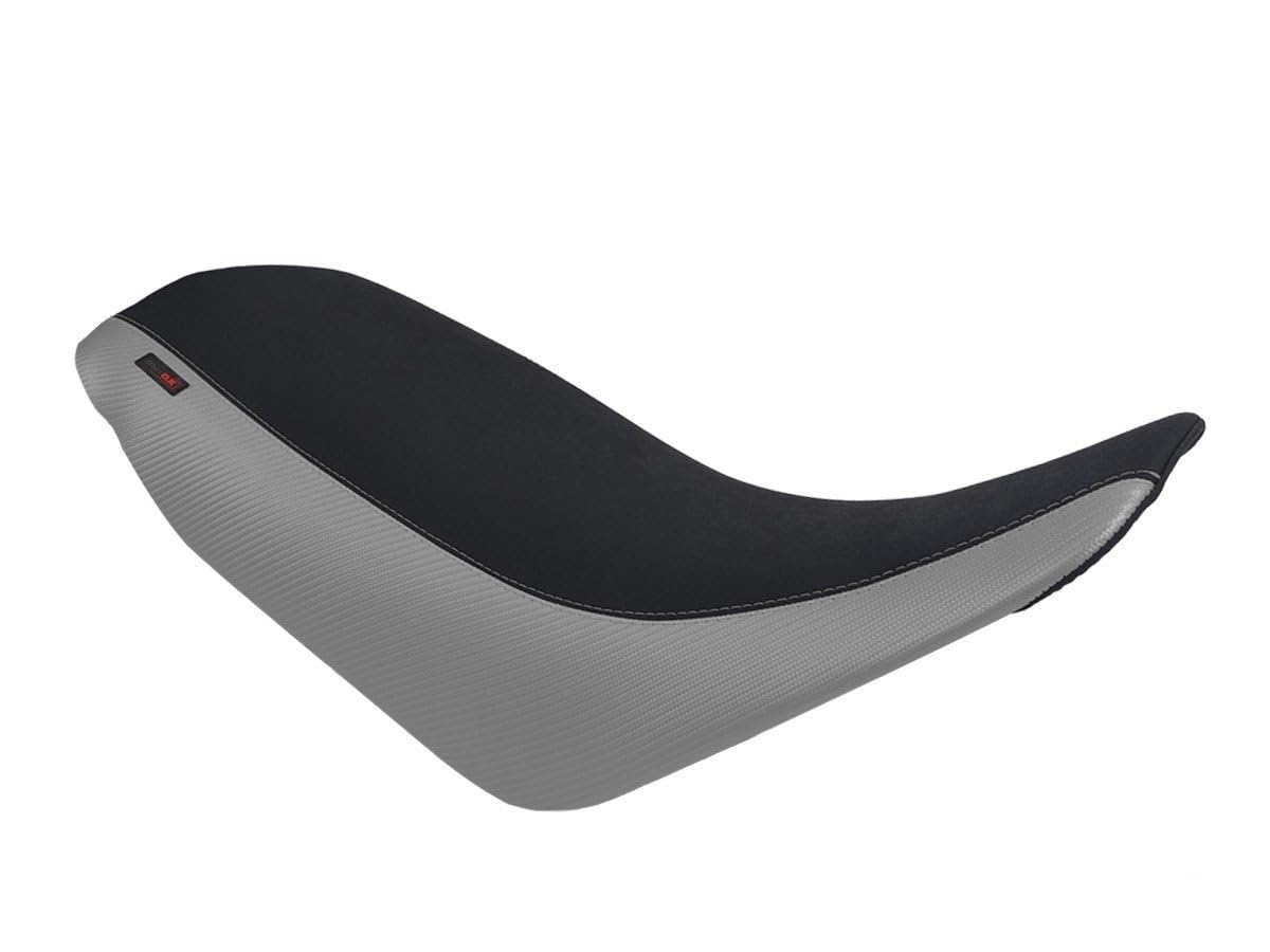 Housse de selle compatible Yamaha Raptor 350 noir gris 2004-2007