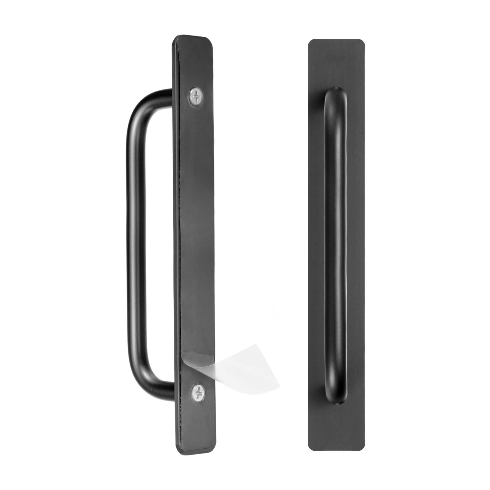 M METERXITY 2-Pack Self Stick Barn Door Handles