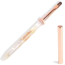 Large Round Tip Nail Art Brush Anti-Roll Nail Brush for Acrylic Application Glitter Powder Gel Nail Polish Manicure Brushes Nail Polish Brushes Tool
