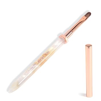 Large Round Tip Nail Art Brush Anti-Roll Nail Brush for Acrylic Application Glitter Powder Gel Nail Polish Manicure Brushes Nail Polish Brushes Tool