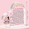 JETTOP To My Soul Sister Gifts -Gifts for Best Friend Women Friendship Bestie Birthday Christmas Heart Acrylic I Love You #1