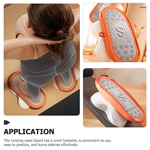 BESPORTBLE 2 Pçs Placa De Torção Da Cintura Disco Ab Placa De Exercício Aparador De Cintura Para Exe