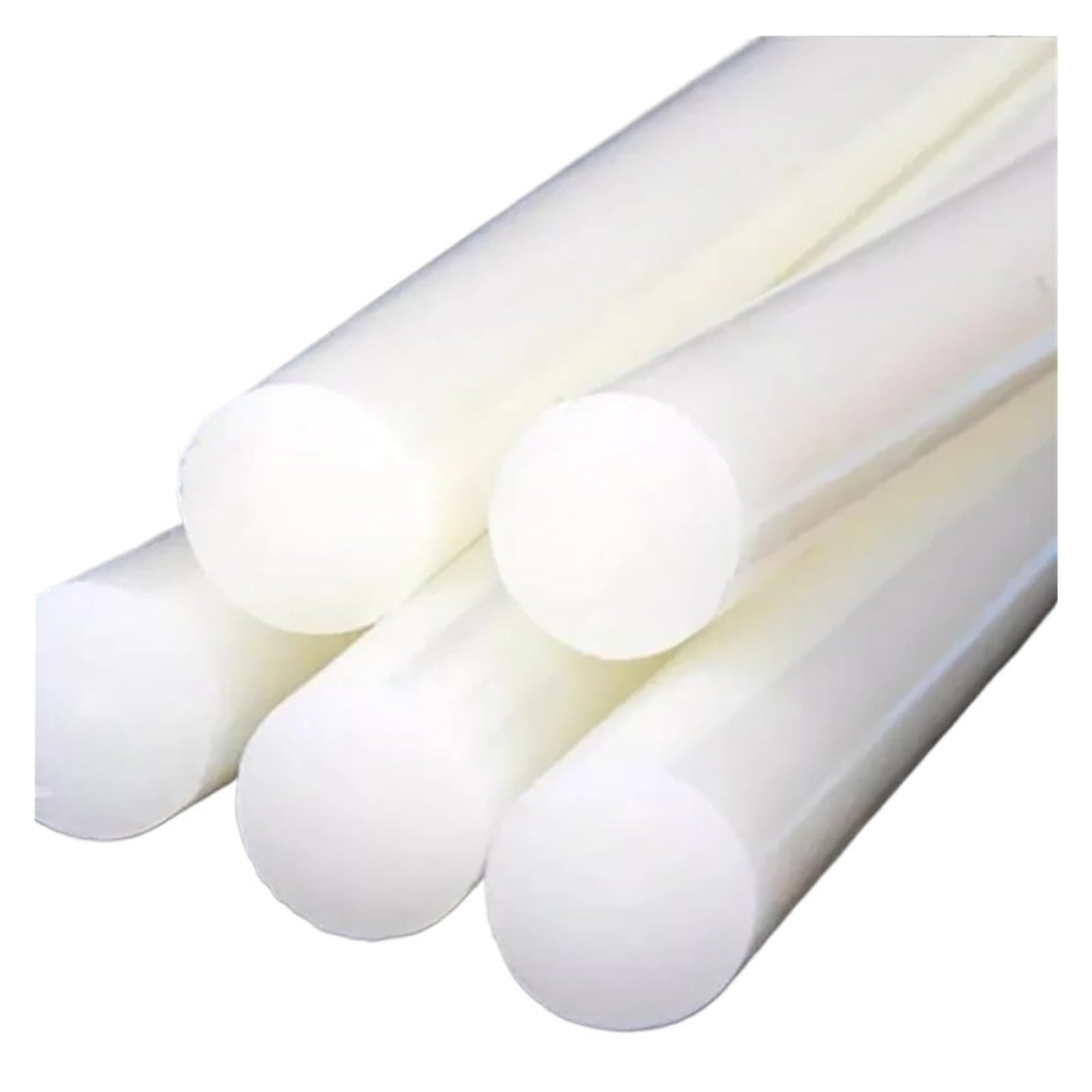 Biały nylonowy pręt okrągły o średnicy od 3 mm do 110 mm Części mechaniczne(Length 500mm,30mm 5pcs)