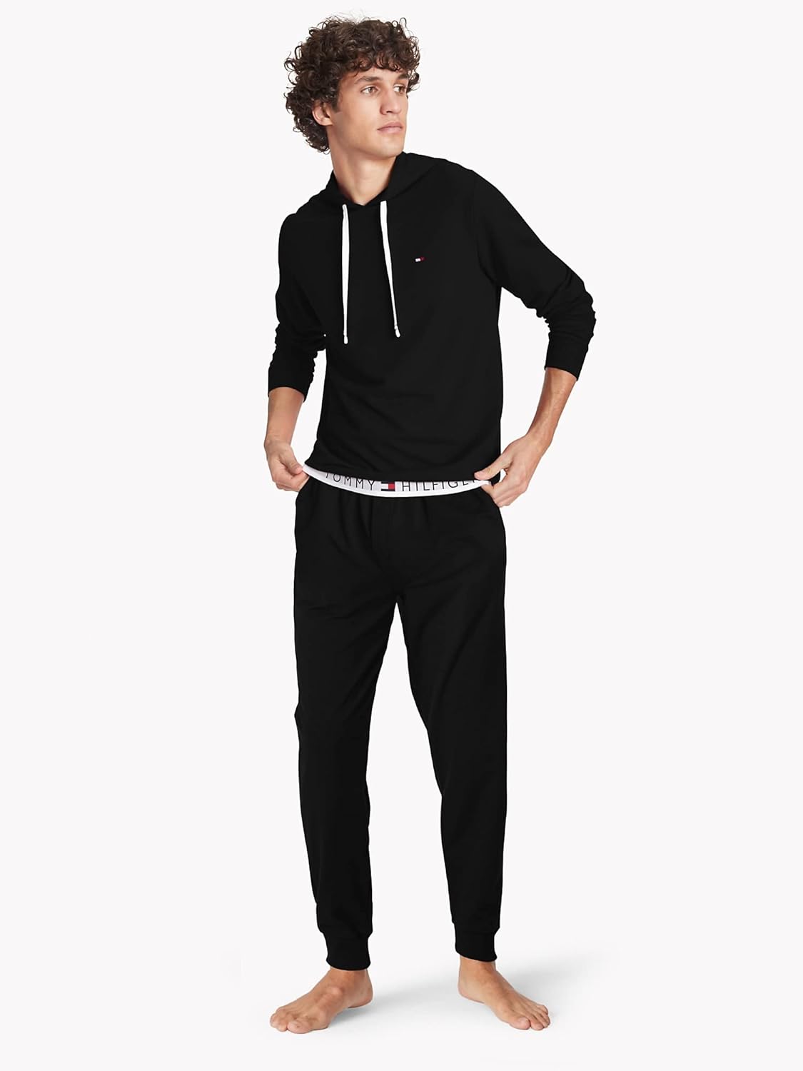 Tommy Hilfiger Men's Modern Essentials French Terry Jogger Small Black