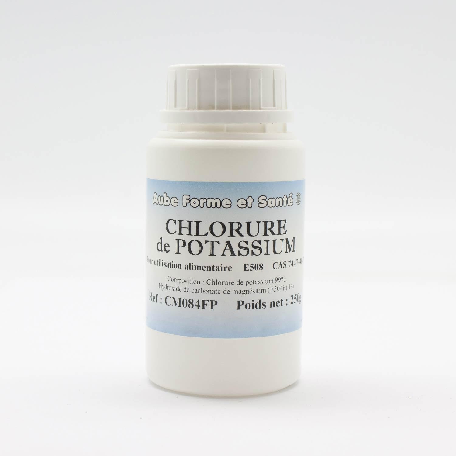 Chlorure de potassium E508 - Pot inviolable 250 g