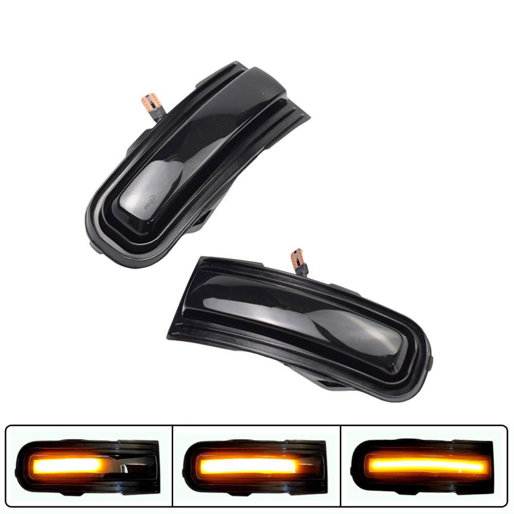 Indicatore di direzione dinamico a LED per specchietto laterale lampeggiante freccia sequenziale ripetitore lampeggiante per Jeep Renegade 2015-2022