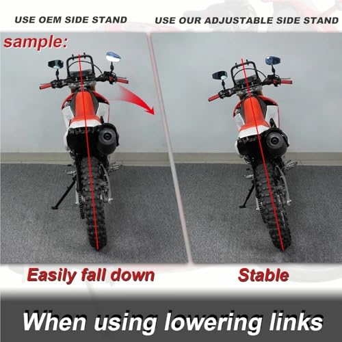Béquille latérale en aluminium ajustable pour CBR650F CB650F - 6
