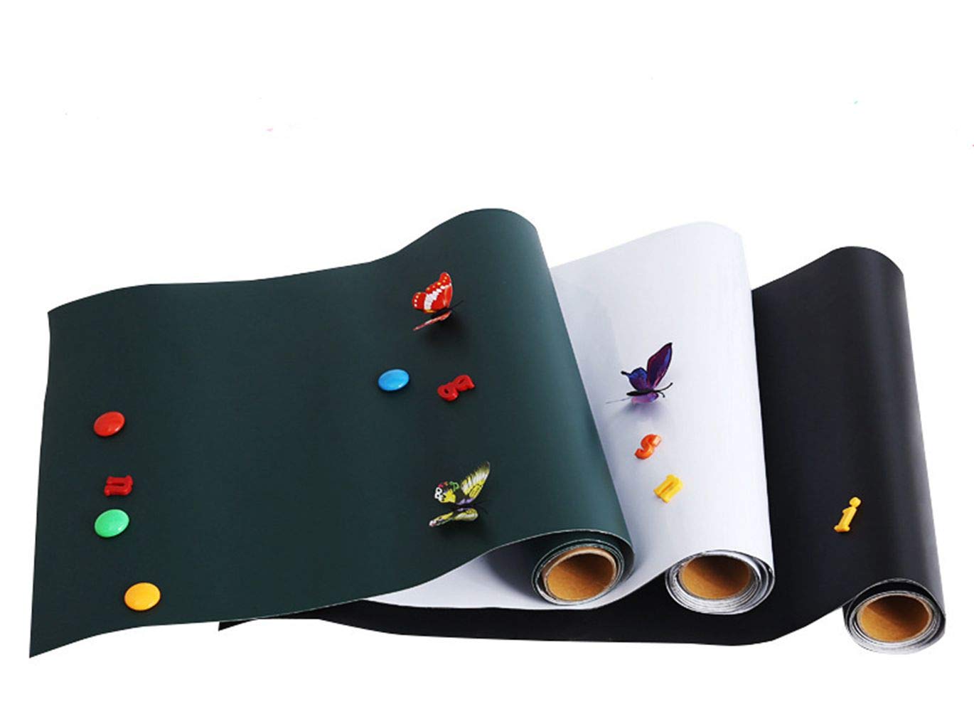 MoonyLI Tafelfolie 45x100cm - Selbstklebende Kreidetafel Folie, Abnehmbar & Wiederverwendbar