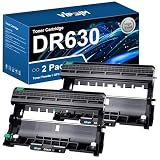 DR630 Drum Replacement (Not Toner) - Compatible for Brother DR630 Drum Unit DR-630 DR 630 for HL-L2360DW HL-L2380DW DCP-L2540DW DCP-L2540DW MFC-L2705DW MFC-L2707DW HL-L2300D HL-L2340DW (2 Black)