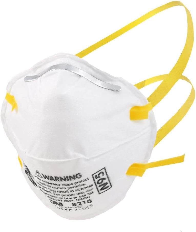 3MPartic Respir Yel N9520/Box 8210Plus