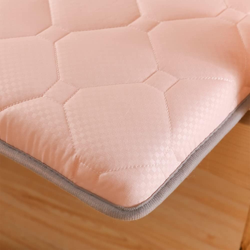 Japoński materac futon - przenośna składana mata podłogowa do łóżek pojedynczych/podwójnych/queen-size gruby antypoślizgowy oddychający materac podróżny i kempingowy