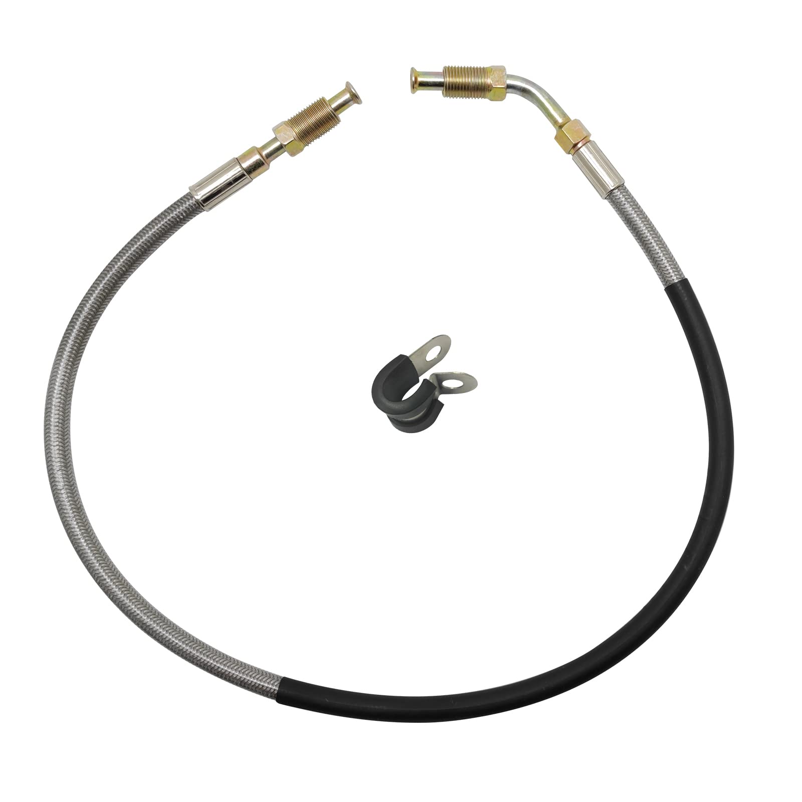 Front Left Brake Hose Line for Polaris Sportsman Magnum Trail Boss Trail Blazer Xplorer Xpress Scrambler Sport Xpedition Big Boss Diese-l Worker 250 300 325 350 400 425 500 335 455