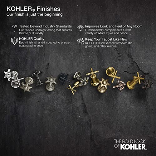 Image of KOHLER 72415-G-BL Awaken G110 Three-Function Handshower, Handheld Showerhead with 3 Spray Settings, 1.75 GPM, Matte Black