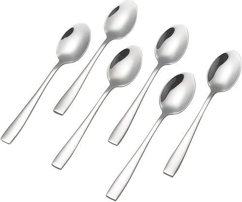 Miniatura 7 de Asking Cucharas de café pequeñas de acero inoxidable de 12 piezas para revolver café expreso
