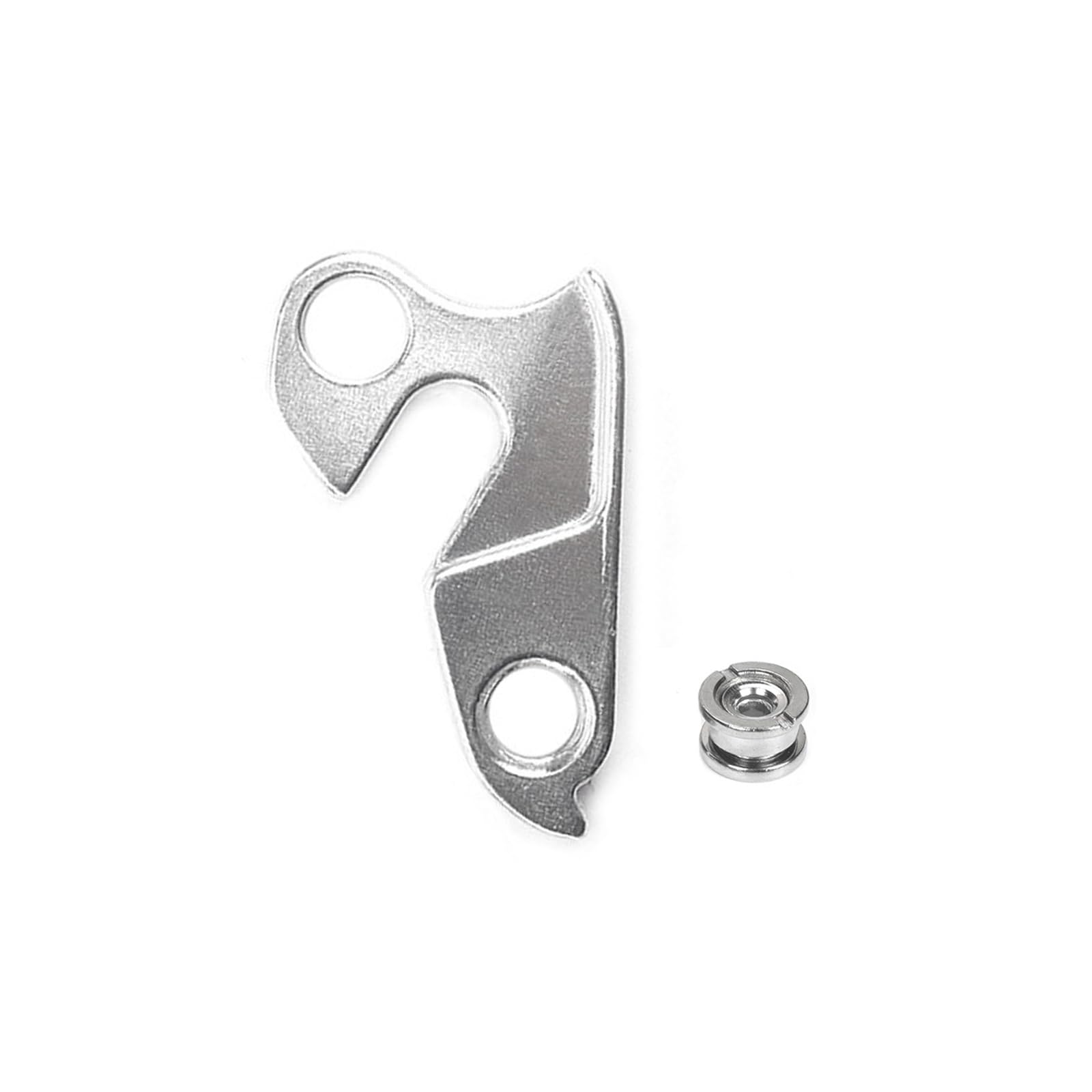 Forcellino cambio 38 in lega CNC, ricambio compatibile con Diamondback, Trace, Fuji, GT, HARO, Iron Horse, Jamis, K2, Kona, Marin, Motobecane, Raleigh, Trek, ecc