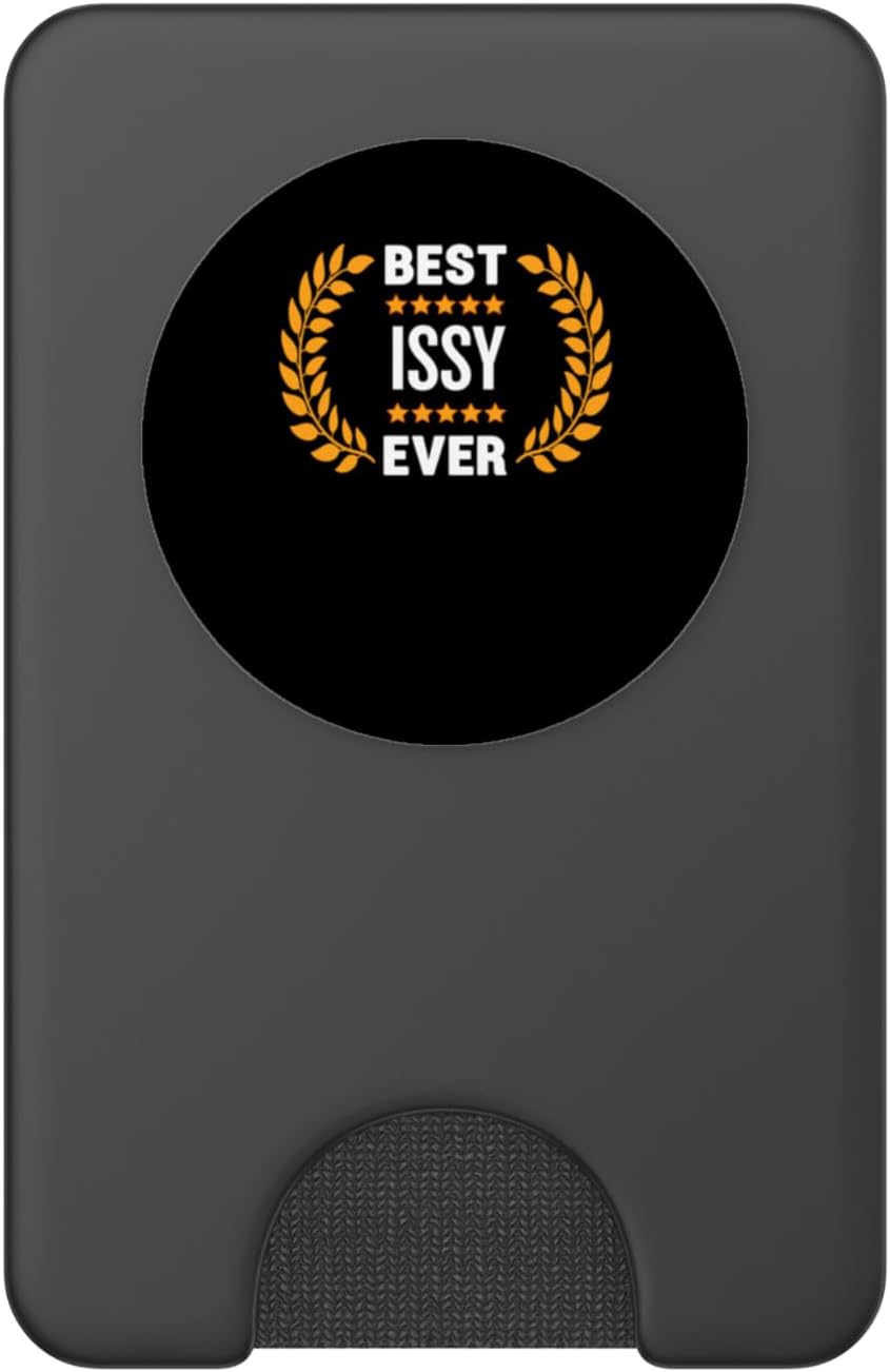 Best Issy Ever with Five Stars Name Issy PopSockets PopWallet for MagSafe
