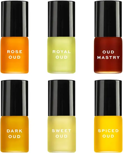Oud Satin Mood Perfume Oil: 2ml Sample, 12+ Hour Lasting Unisex Fragrance