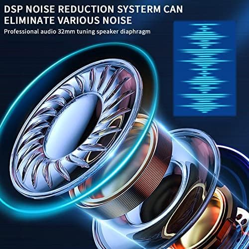 OBEST Motorcycle bt Earphone，Motorcycle Helmet Bluetooth Headset with DSP Noise Cancellation, 800m 2 Riders Group Motorbike Helmet Communication System Headset
