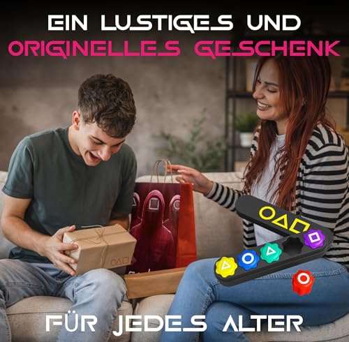 Gonggi Korean Game Set 5 Stück – Squid Gam Spiel – Gongi Spiele für Kinder & Erwachsene. Geschicklichkeitsspiel für Spaß & Bildung. Klassisches Squid Gam Tintenfisch-Spiel für Zuhause & unterwegs