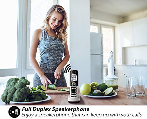 Amazon.com: Panasonic KX-TGF373S DECT 3-Handset Landline Telephone