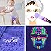 EverBrite Black Light, UV Blacklight Flashlights 2-Pack, 12 LEDs 395nm, 3 Free AAA Batteries, for Pets Urine and Stains Detector 6 Batteries Included Purple