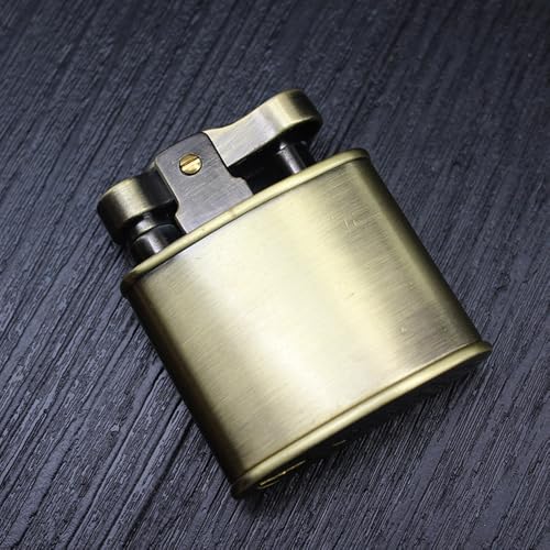 Encendedor de queroseno estilo vintage bronce miniatura 1