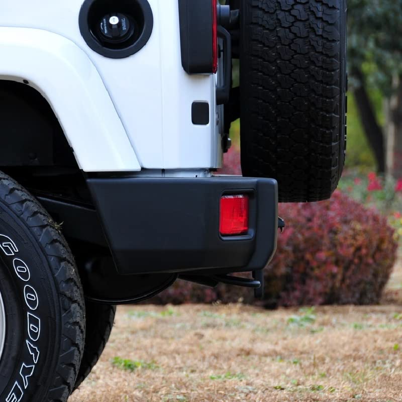 Coperture Fanali Posteriori Per Jeep Wrangler JK 2007-2018 - 2 Pezzi, Stile Cromato Nero, Protezione E Estetica