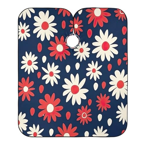 Capa para cortar cabello impermeable profesional MAOBLYR con cierre de broche ajustable para peluquería y estilismo miniatura 2