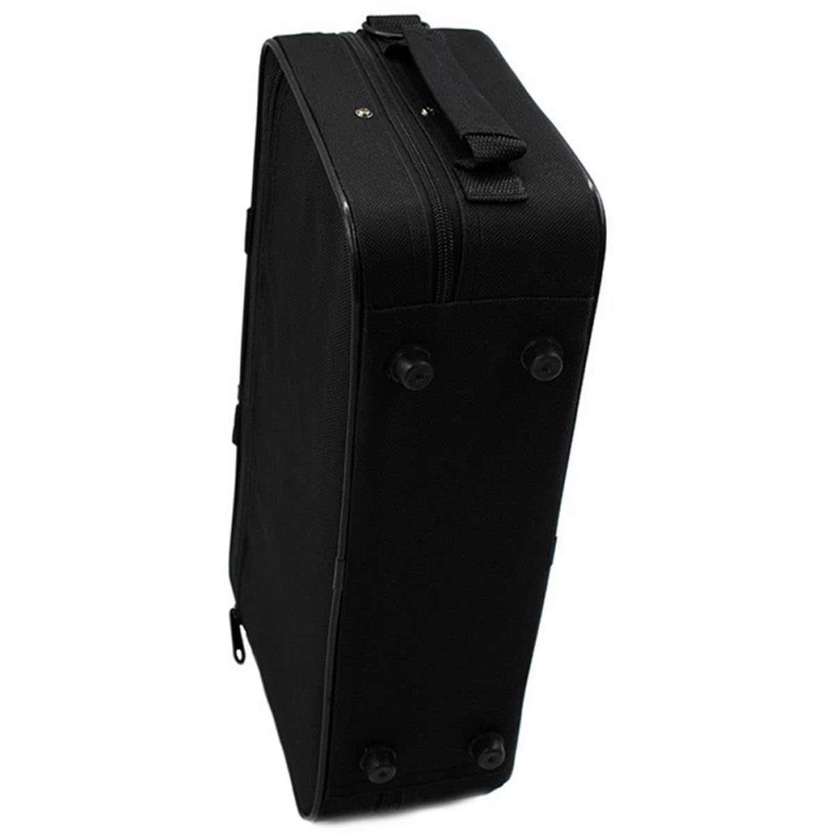 Boîte de Rangement Absorption des Chocs pour Clarinette en Tissu Oxford Noir, Grosse Capacité Paquet Portable Élégant et Transport Facile en Déplacement pour Accessoires
