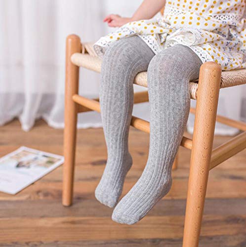 Kaariss 3 Pairs Infant Baby Toddler Girls Tights Toddler Knit Cotton Leggings #TOP4