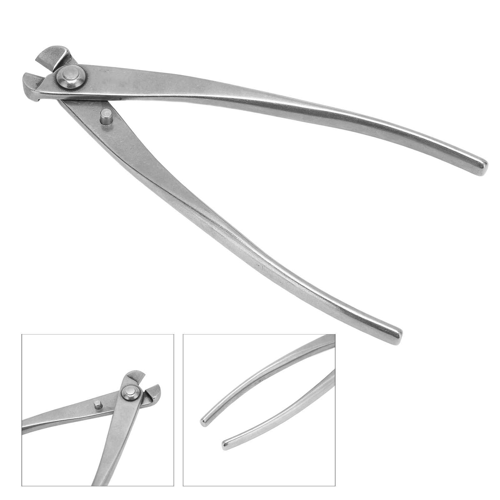 Jiawu Cortador de Ramas, Cortador de Bonsái de Acero Inoxidable de Grado Profesional de 7,5 Pulgadas, Cortadores de Alambre Multifuncionales, Herramientas de Bonsái para Modelado de Bonsái