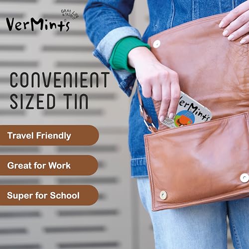 Vermints 226 Organic Breath Mints By Vermints, Café Express Coffee Flavor, All Natural Pastilles, Non-Gmo, Nut Free, Gluten Free, Vegan thumb #5