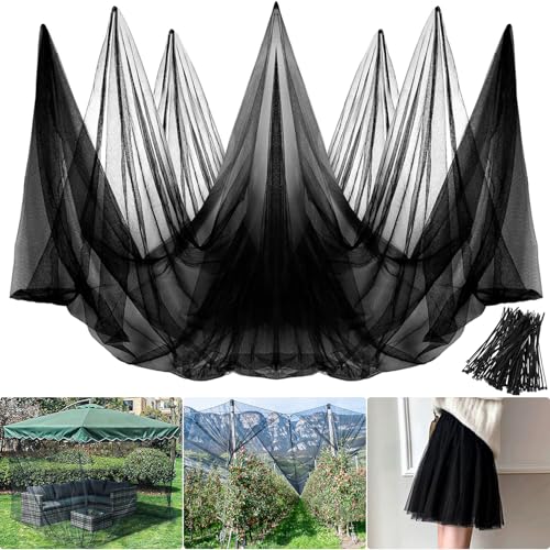 LINSOCLE Tissu moustiquaire, Filet Anti Insecte,Toile Moustiquaire -Filet Anti Moustique de Contre...