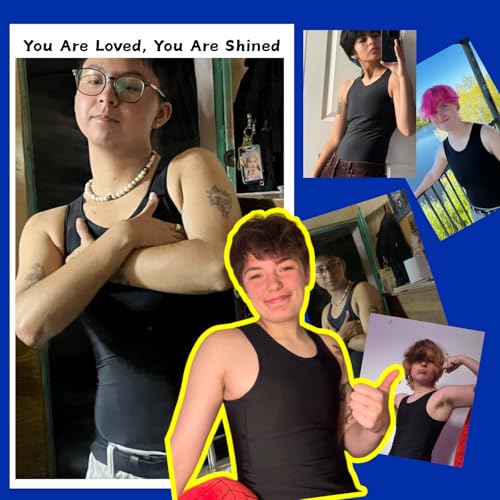 Image of Wonababi Swimming Chest Binder, Swimsuit Top Binder Trans for FTM, Queer