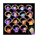 [Udoric] 光る おもちゃ 15点豪華セット Led 光るブレスレット 光るおもちゃ ブレスレット 縁日おもちゃ ピカピカ 光るビーズ ブレスレット 文化祭 子供会 花火大会 クリスマス ハロウィン 装飾 プレゼント