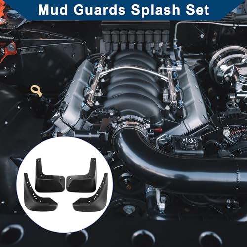 Image of Mud Flaps Splash Guards W /Mount Accessories for Citroen C-Quatre(Saloon) 2009-2011 Front Rear Mud Guards 1 Set