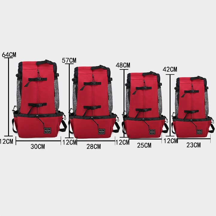 WLDOCA Hunderucksäcke für mittlere Hunde bis 15kg - Atmungsaktiver Faltbarer hundetransporttaschen - Geeignet für Motorradfahren, Wandern, Einkaufen, Reisen - Sicherheit Komfort,Gray,L