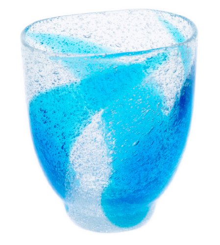 アールジーシー(RGC) ロックグラス 水色 S 琉球ガラスのサムネイル