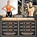 Twister Arm Trainer, Adjustable 6 Resistance Levels(30-120lb) Twister Arm Chest Exerciser with 4 Springs & Poster for Men & Women, Chest Workout Device Equipment for Chest Clip Muscle & Arm Strength