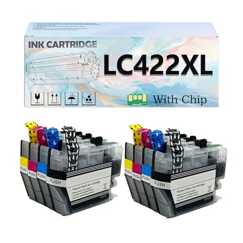 LC422XL Ink Cartridges Compatible for Brother MFC-J5340DW MFC-J5345DW MFC-J5740DW MFC-J6540DW Printers 2 Set -  OUOROH0001332, OUOROH0001332