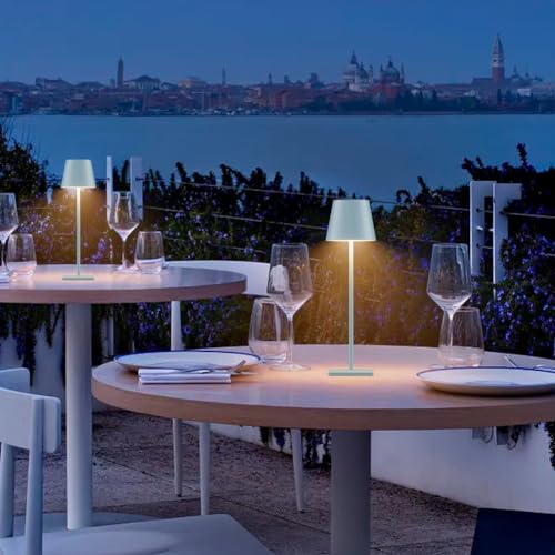 Aoceley HT-010 2 Packs Rechargeable Led Table Lamp,Outdoor Cordless Table Lamp Waterproof Portable, Stepless Dimmable Modern Lamp thumb #1