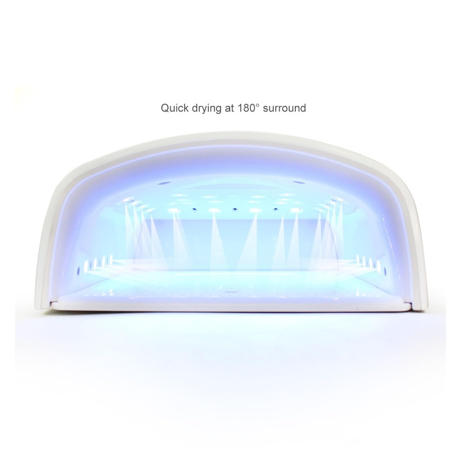 Lampa do Paznokci, Lampa LED UV do paznokci Suszarka do paznokci 48W Lampa UV do paznokci 24 szt. Lampa LED Ice Maszyna do zdobienia paznokci Żel suszący Polerowanie Narzędzia do paznokci