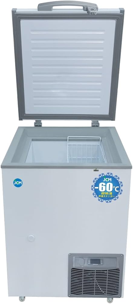JCM冷凍ストッカー　60リットル JCM(業務用厨房機器) JCM 超低温冷凍ストッカー -60℃ 104L JCMCC-100S